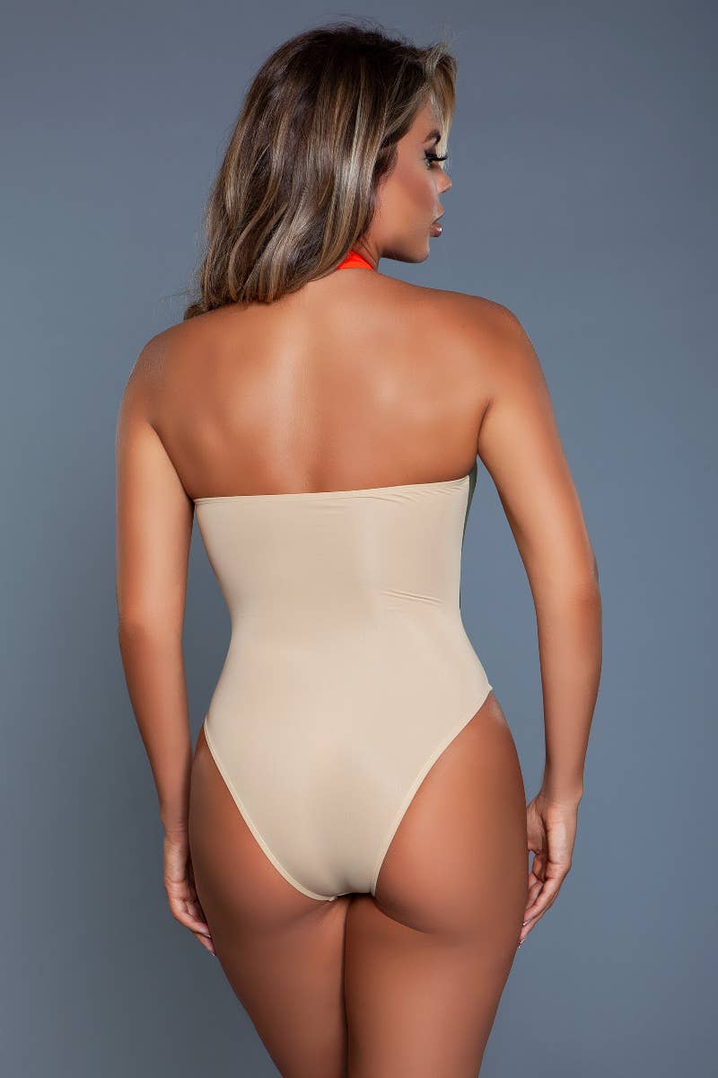 Hattie Halter Color Block Swimsuit
