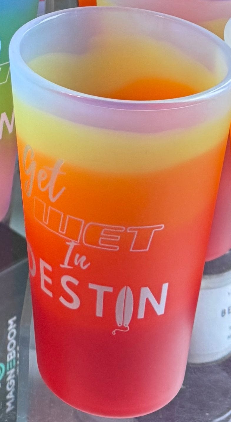 16oz Silipint Tumbler Siicone “Get Wet In Destin”