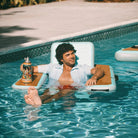Inflatable floating chair for ultimate relaxation