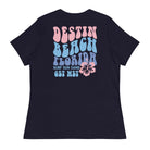 Destin Beach Retro Women's Relaxed T-Shirt
