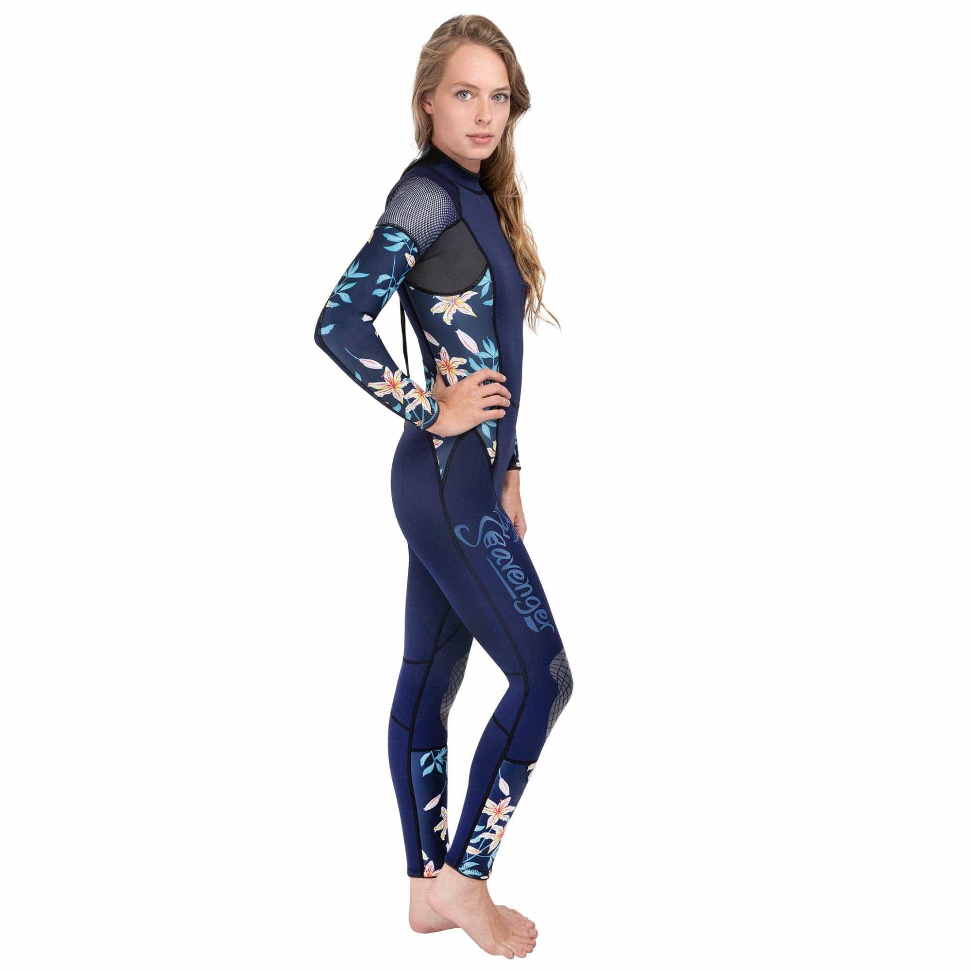 Seavenger Women’s Wetsuit 3mm- Dark Floral