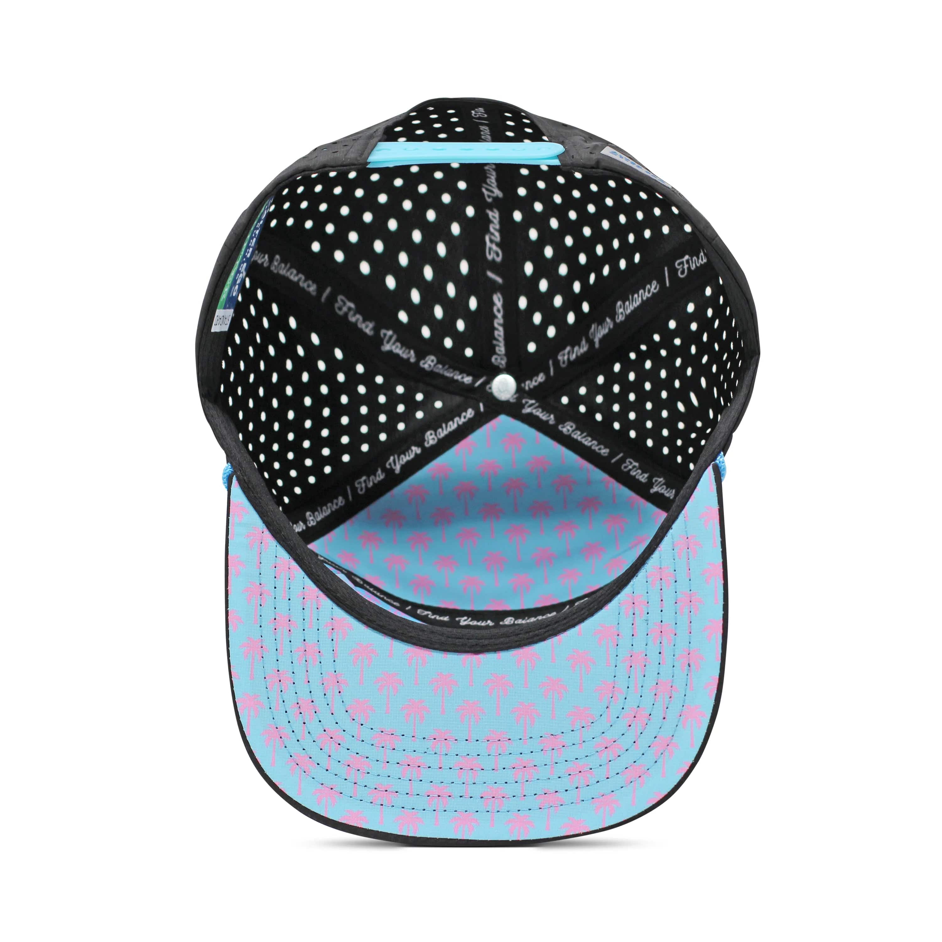 ALTER EGO DRIFTER HAT SPLASH FLORIDA BLACK TEAL