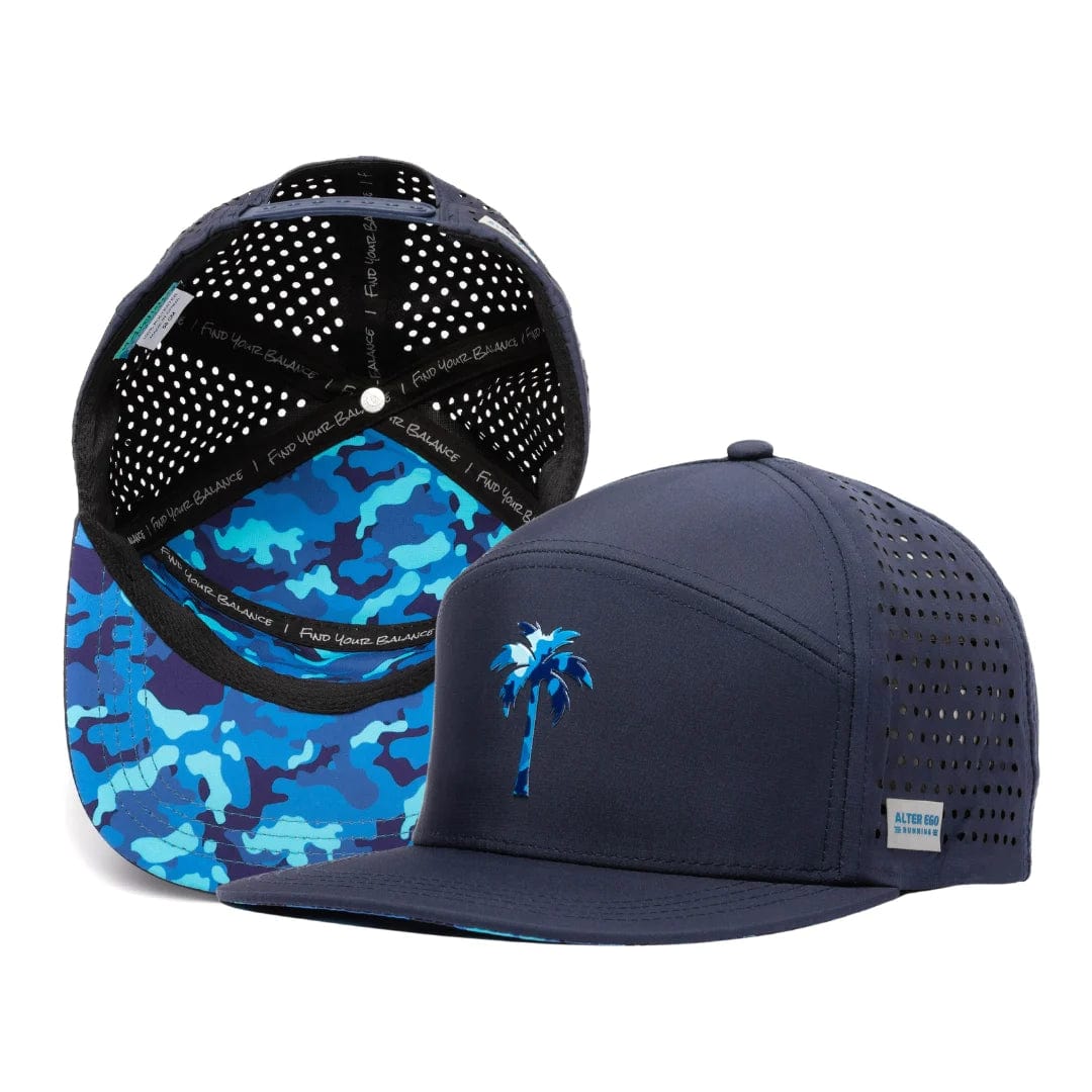 Alter Ego DRIFTER Hat SPLASH NAVY CAMO PALM