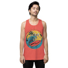 Surf Men’s premium tank top - Coral