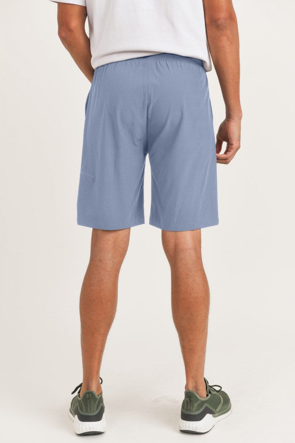 Mono B MEN - Active Drawstring Shorts with Zippered Pouch